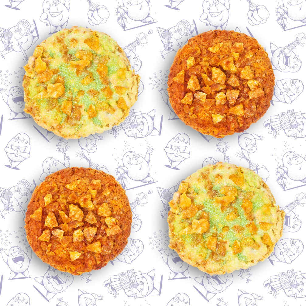 taterdoodles spicy spud combo potato chip cookies